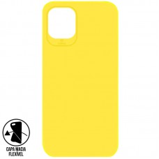 Capa para Samsung Galaxy A22/M22/M32 - Emborrachada Top Frosted Amarela